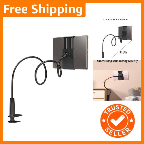 Black gooseneck tablet holder - gooseneck,