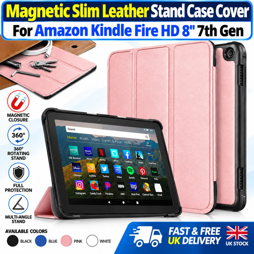 Magnetic slim leather stand - magnetic,